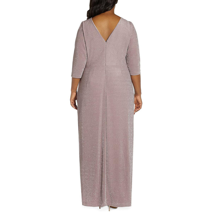 Vestido de cintura fruncida