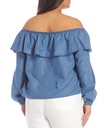 Blusa con hombros descubiertos