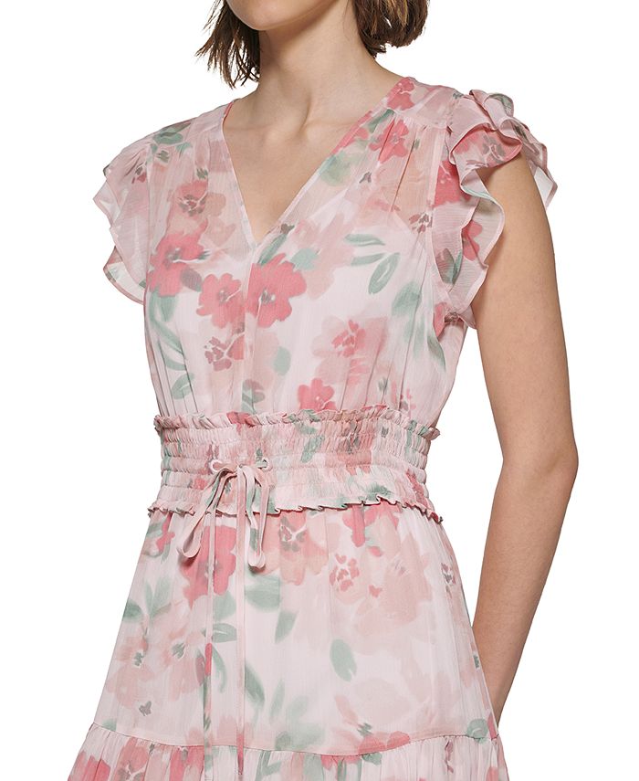 Vestido con estampado floral