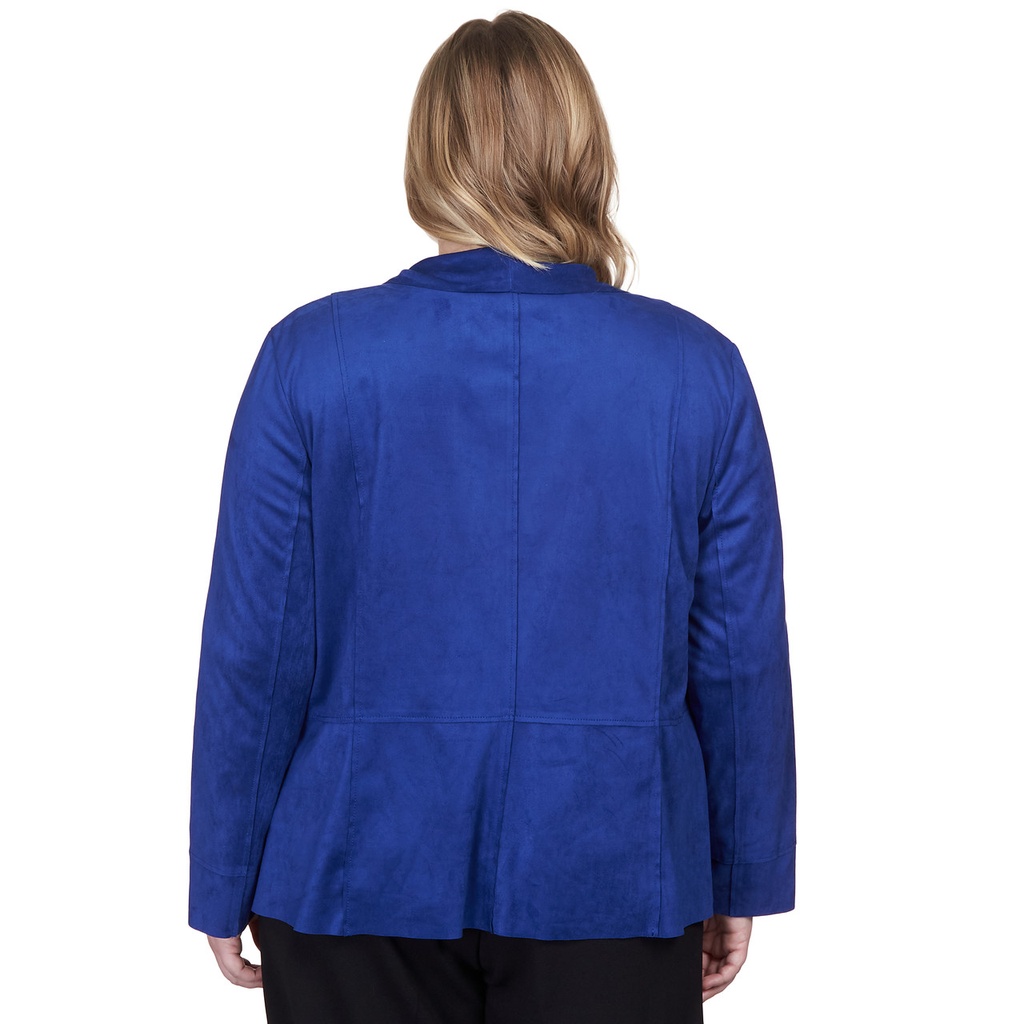 Chaqueta con volantes de cascada