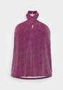 Top halter con microestampado
