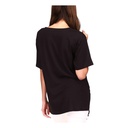 Blusa tipo túnica con ojales laterales