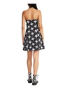 Vestido con estampado spider