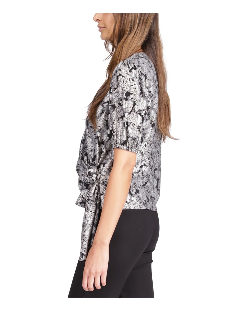 Blusa cruzada de cachemira