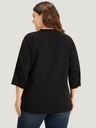 Blusa con detalle de muescas
