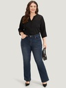 Blusa con detalle de muescas