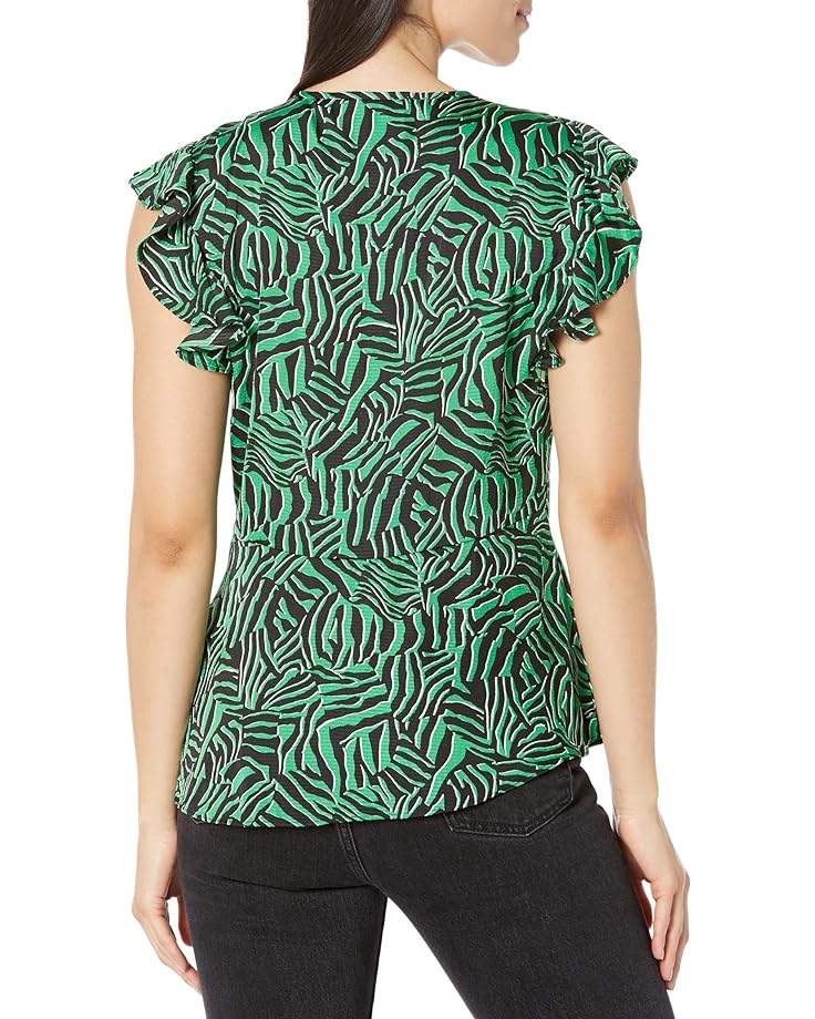 Blusa con estampado de cebra
