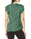 Blusa con estampado de cebra