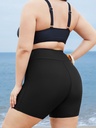 Short de baño con cintura ancha 