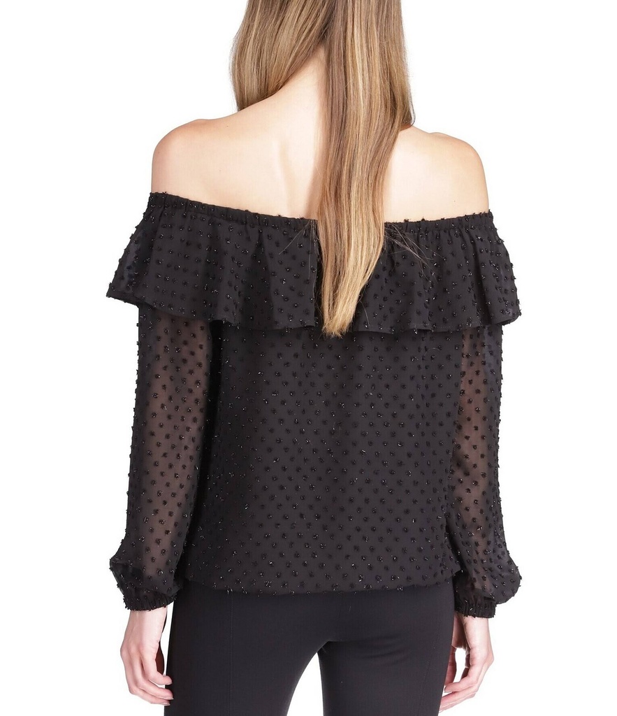 Blusa con hombros descubiertos