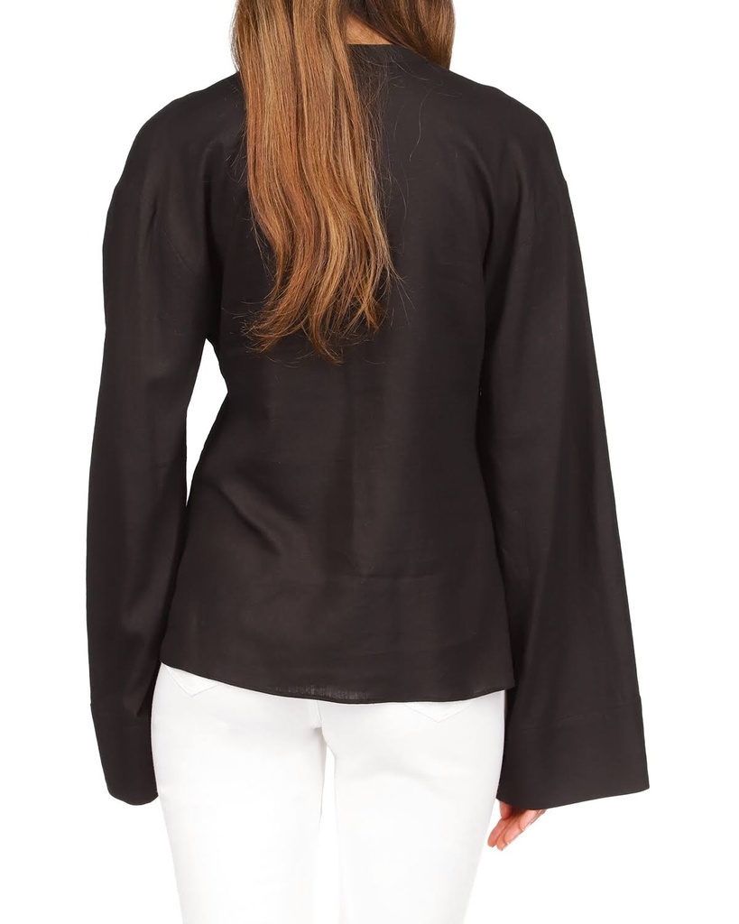 Blusa con mangas de kimono