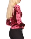 Blusa de terciopelo de manga larga