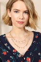 Collar de cadenas a capas