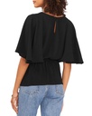 Blusa peplum crochet