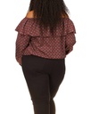 Blusa con hombros descubiertos