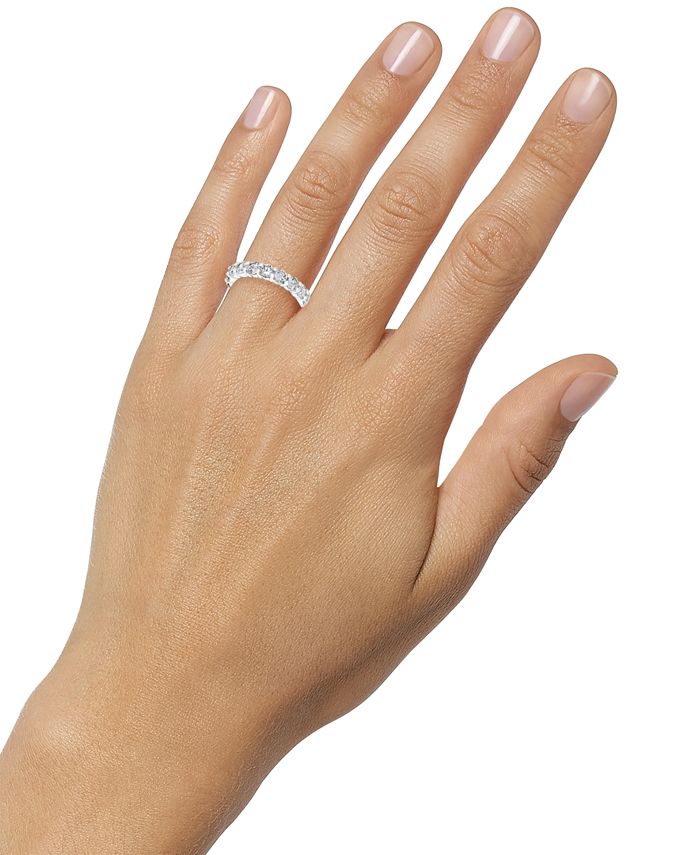 Anillo all arround, de cristal