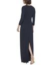 Vestido con abertura al frente