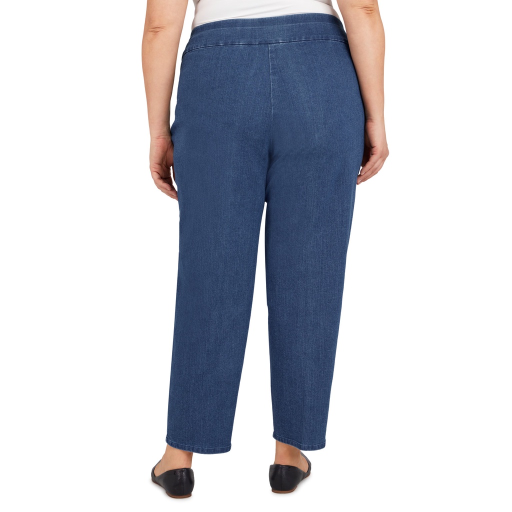 Jeans con bolsas de simulación 
