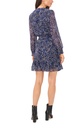 Vestido estampado a capas