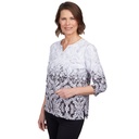 Blusa de medallón degradado