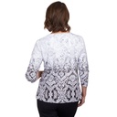Blusa de medallón degradado