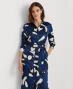 Vestido con estampado geometrico