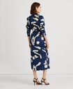 Vestido con estampado geometrico