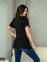 Blusa traslapada con botones 