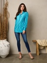 Blusa camisera de seda