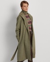 Abrigo cruzado de tweed