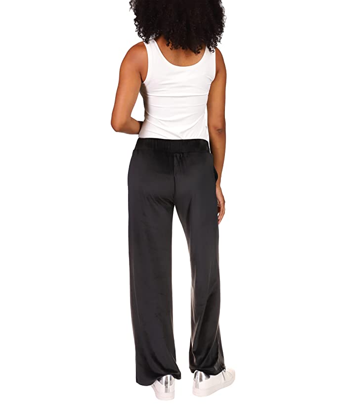 Pants rectos de terciopelo