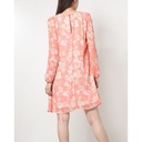 Vestido de diseño trapecio floral