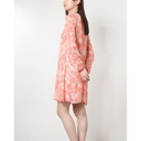 Vestido de diseño trapecio floral