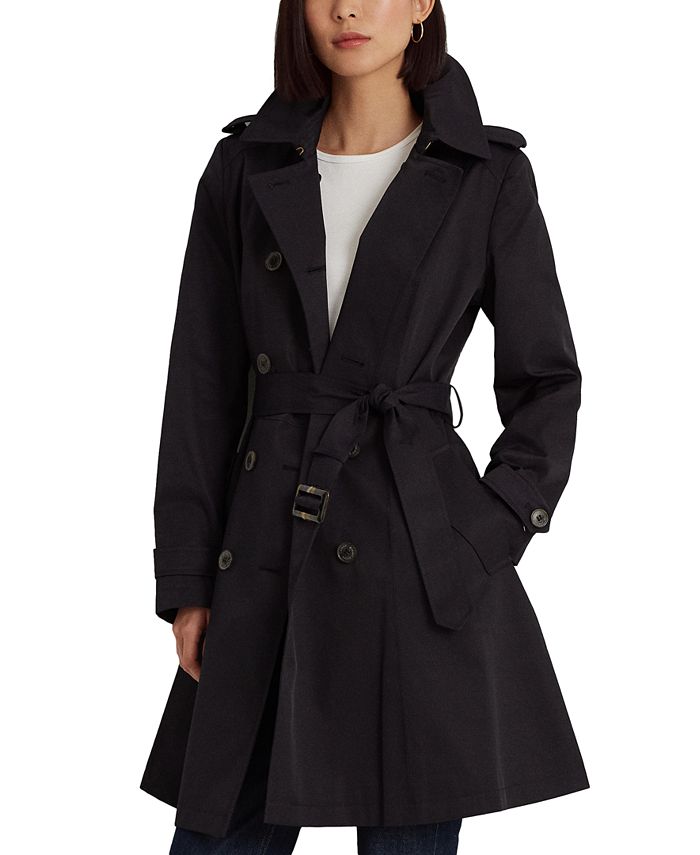 Gabardina Impermeable con cinturón