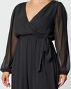 Overall de chiffon Noir