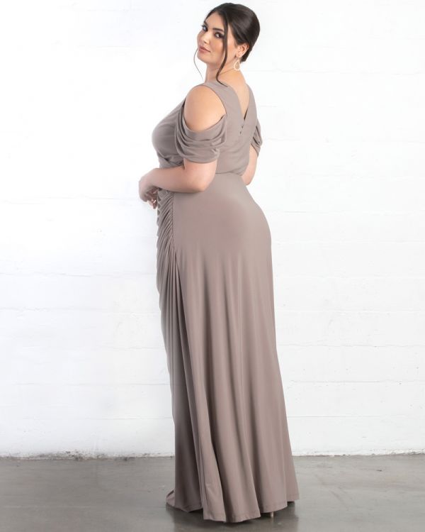 Vestido de noche glamuroso