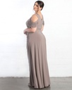 Vestido de noche glamuroso