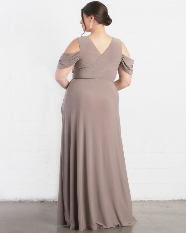 Vestido de noche glamuroso