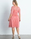 Vestido de Coctel de Encaje -Luna
