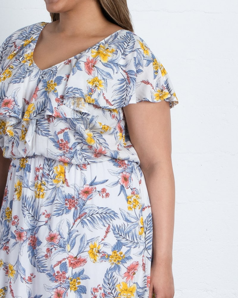 Vestido Maxi floral  Willow Tropical