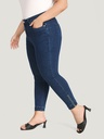 Jeans con cremalleras en los tobillos
