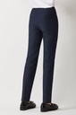 Pantalón de vestir de crepé sólido