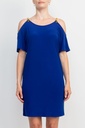 Vestido corto con tirantes de cadena 