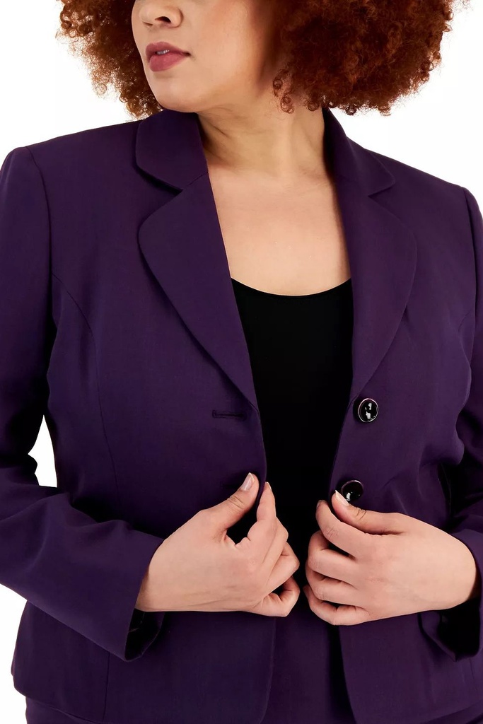 Traje sastre de falda con volantes