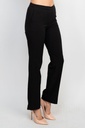  Pantalón de crepé de cintura elástica