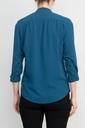 Blusa con solapa en V