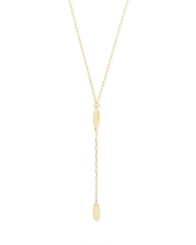 Collar Lariat ovalado