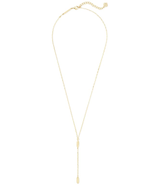 Collar Lariat ovalado