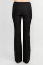 Pantalón recto de cintura elástica