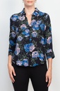 Camisera tejida floral 
